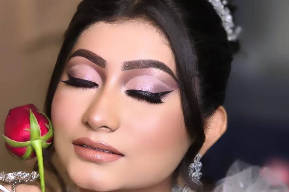 Christian bridal look