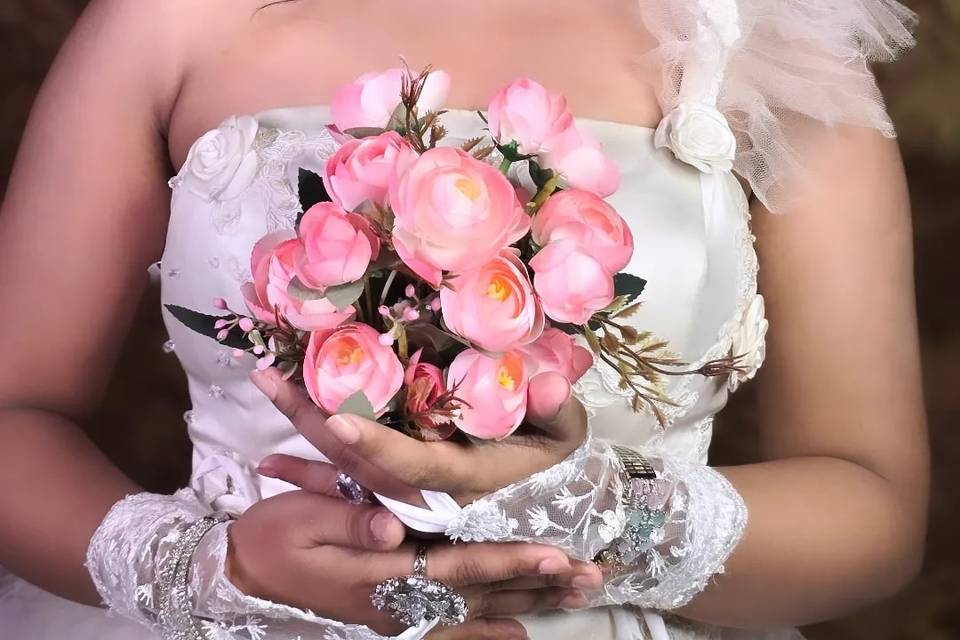 Christian bridal look