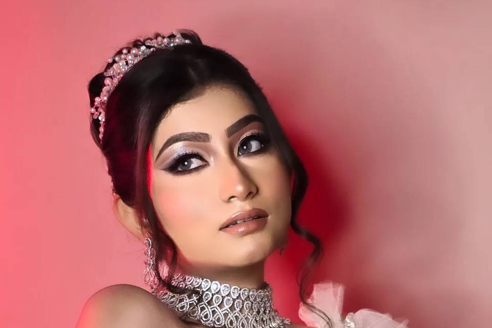 Christian bridal look