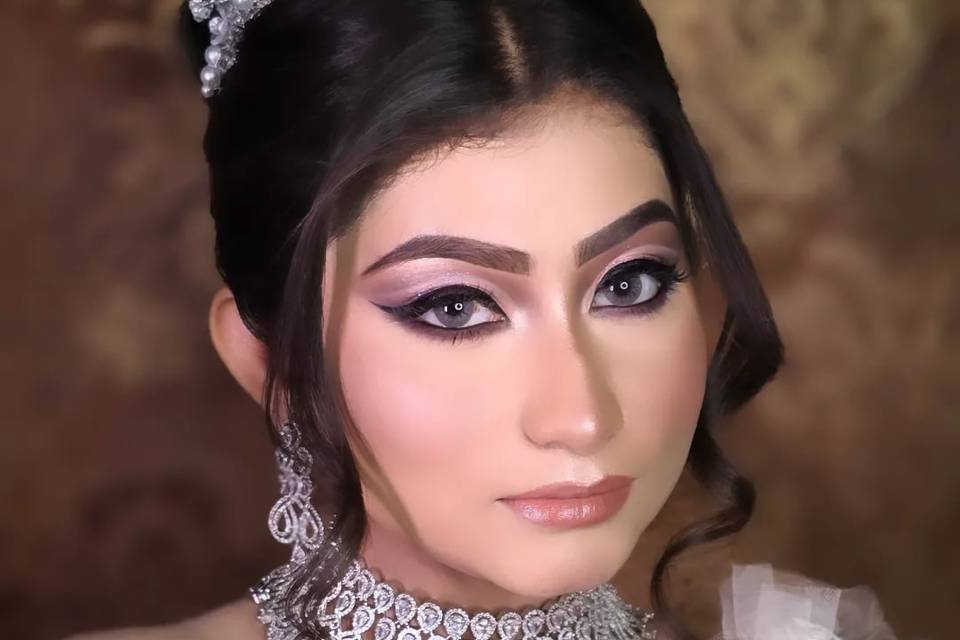 Christian bridal look