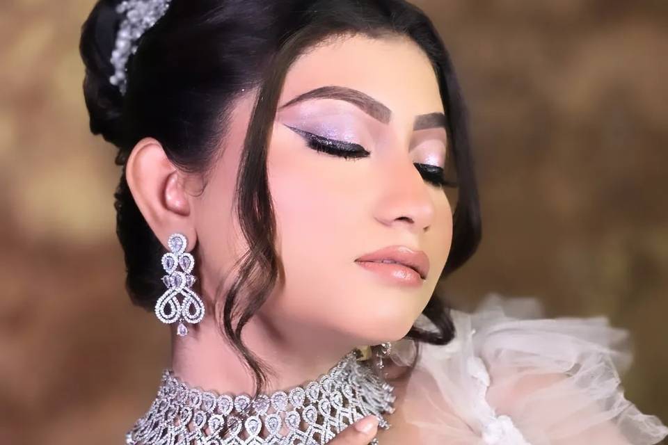 Christian bridal look