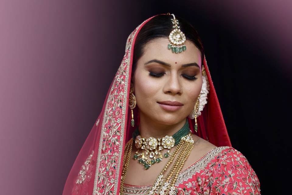 Bridal makeup