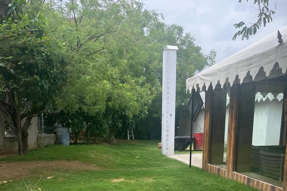 Lawn area