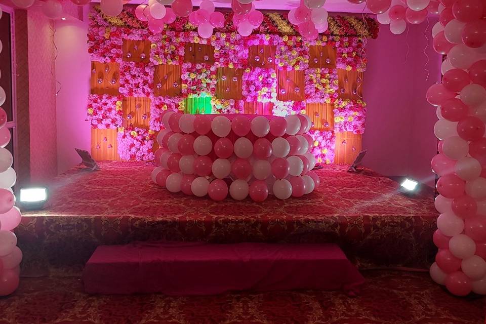 Birthday stage