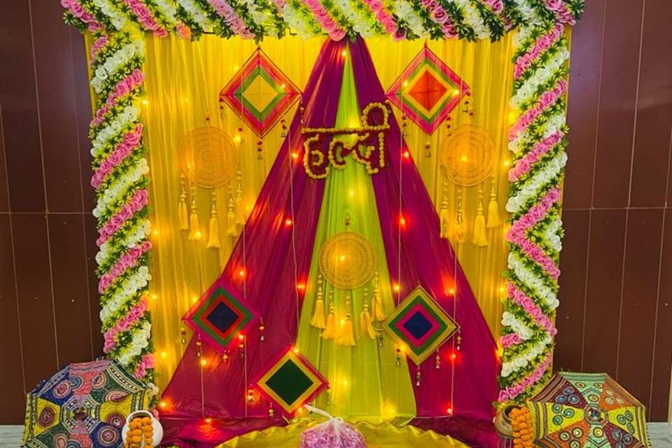 Haldi decor