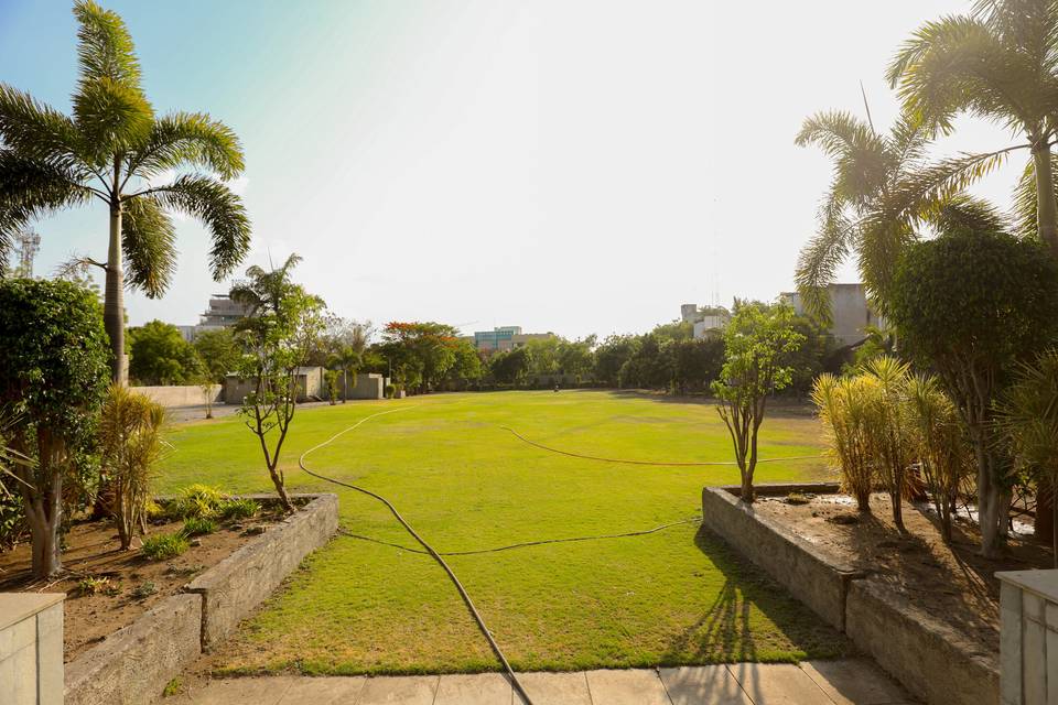 Lawn area