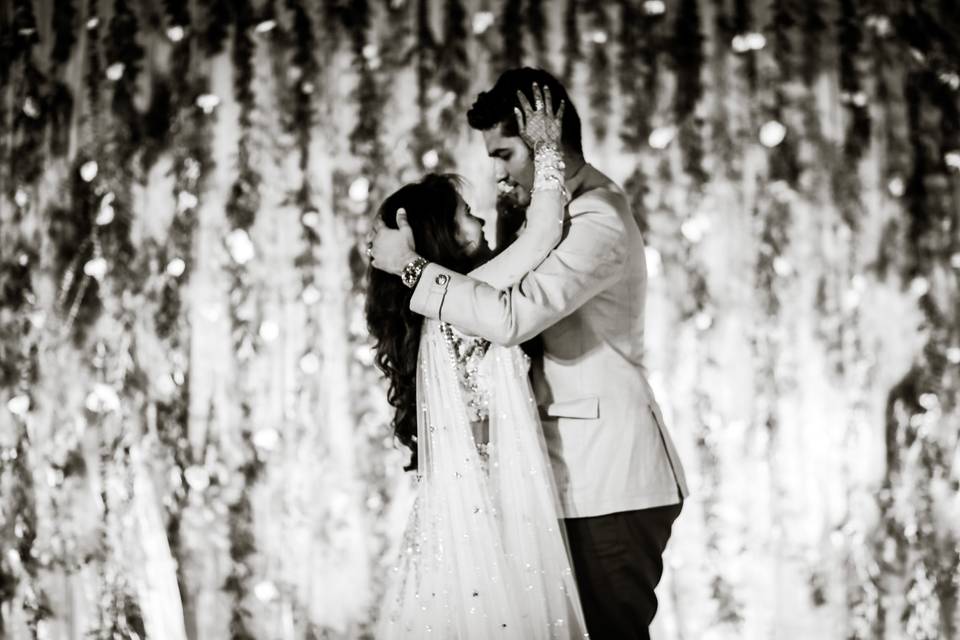 Bride and Groom dance