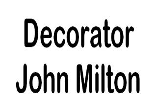 Decorator John Milton