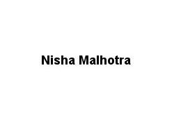 Nisha Malhotra Logo