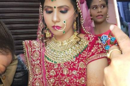 Bridal makeup