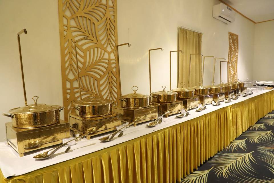 Catering setup