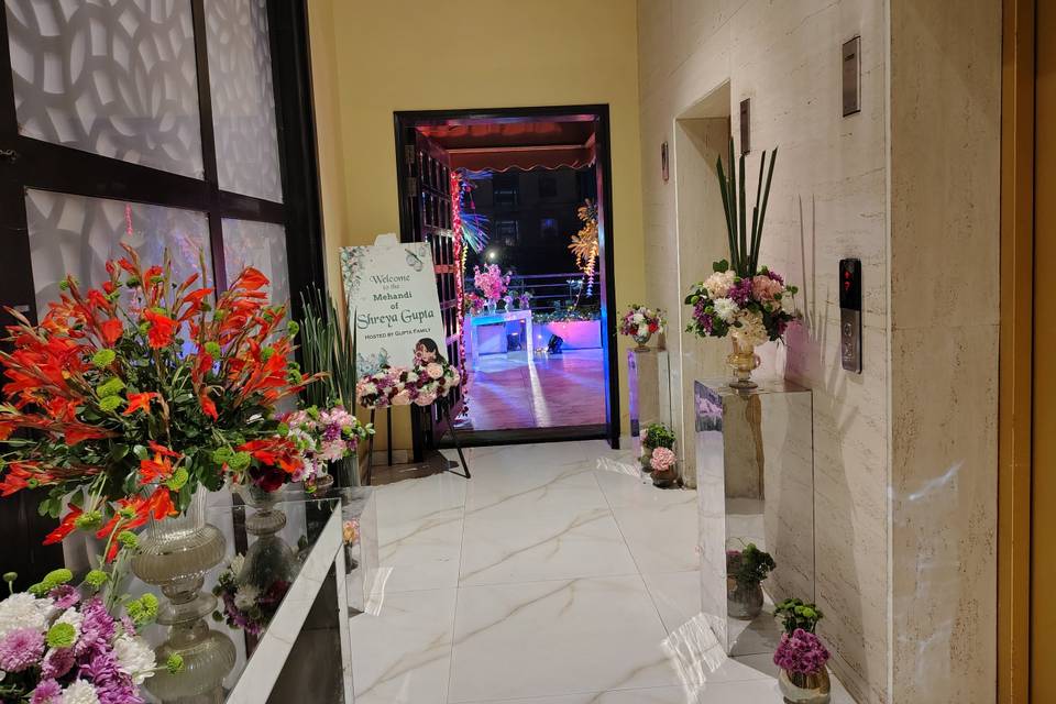 Entrance decor