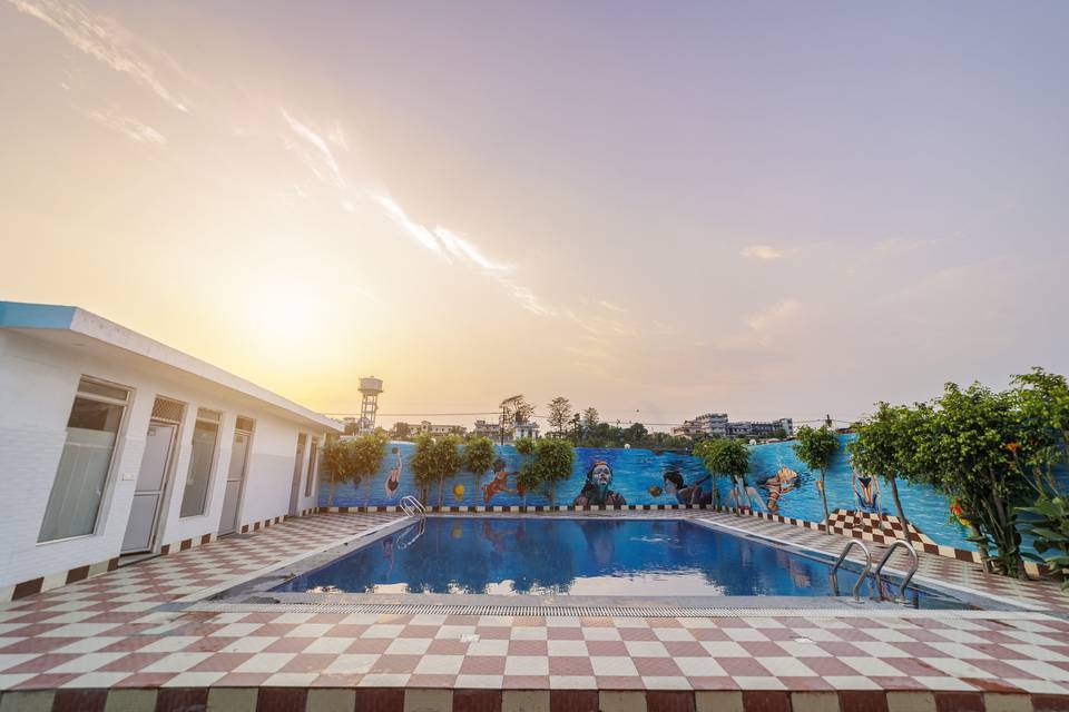 Poolside