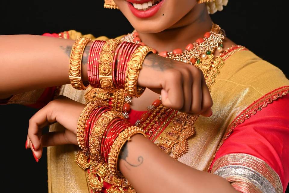 South Indian Bridal Look