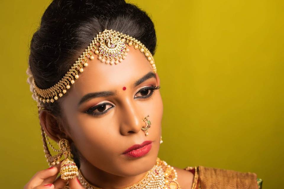 South Indian BBridridal Makeup