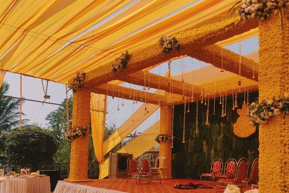 Haldi decor