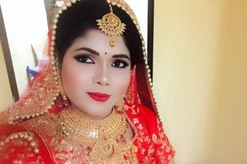 Bridal makeup