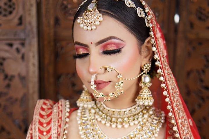 Bridal makeup