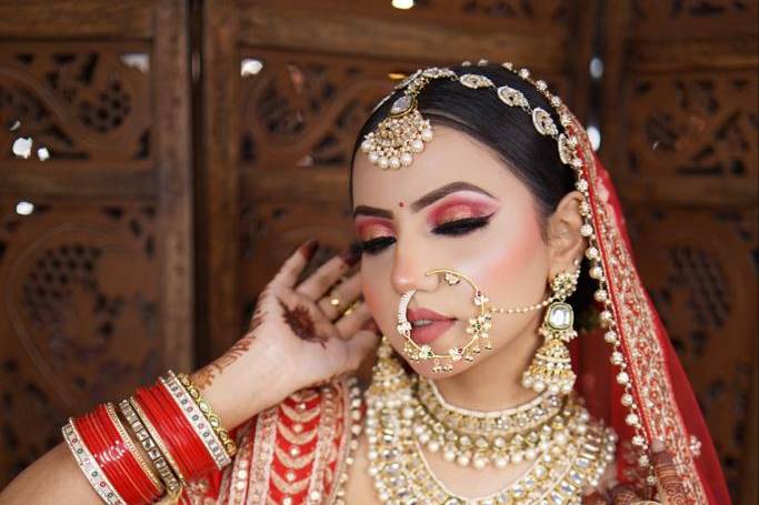 Bridal makeup