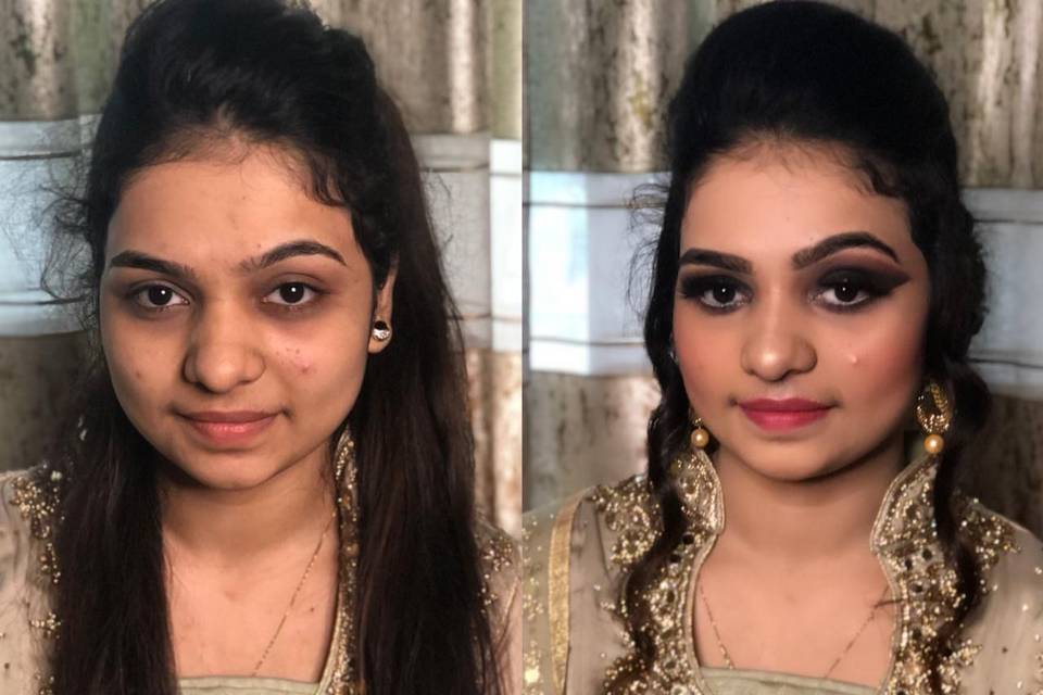 Bridal makeup