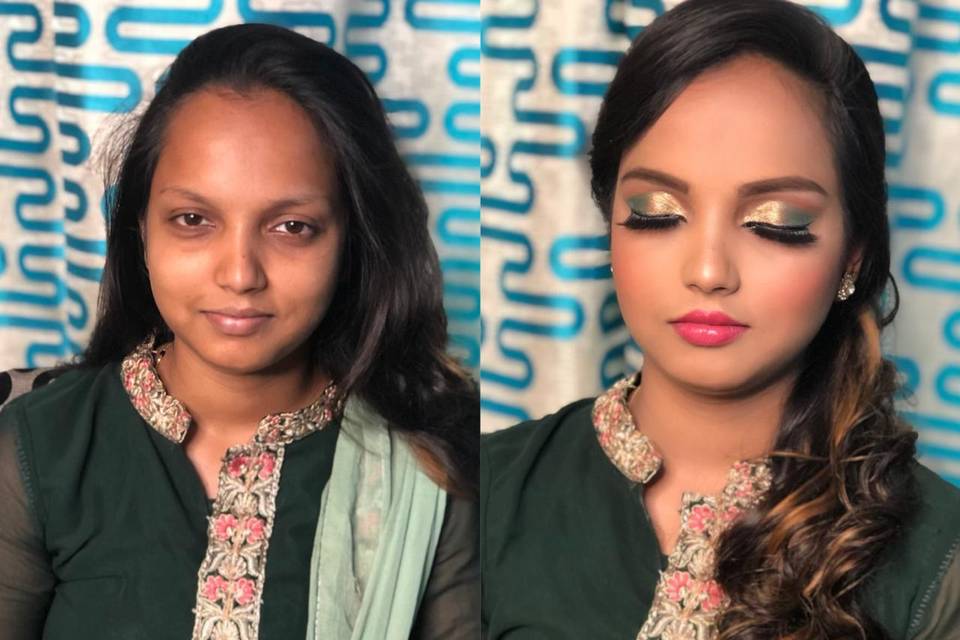 Bridal makeup