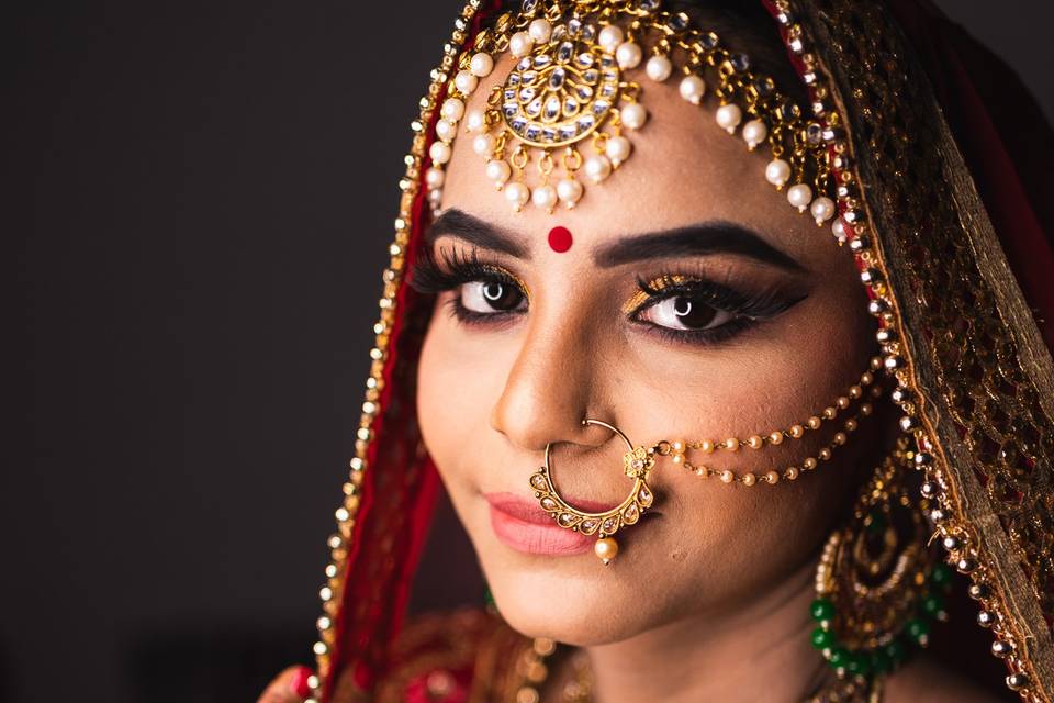 Bridal makeup