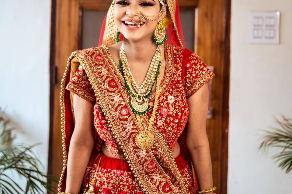 Bridal makeup