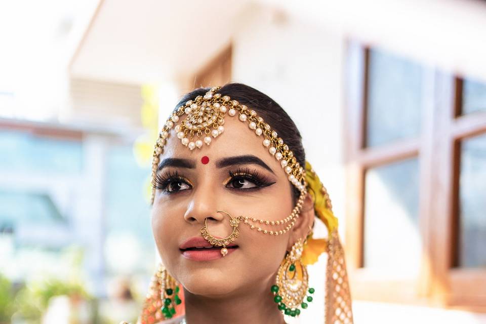 Bridal makeup