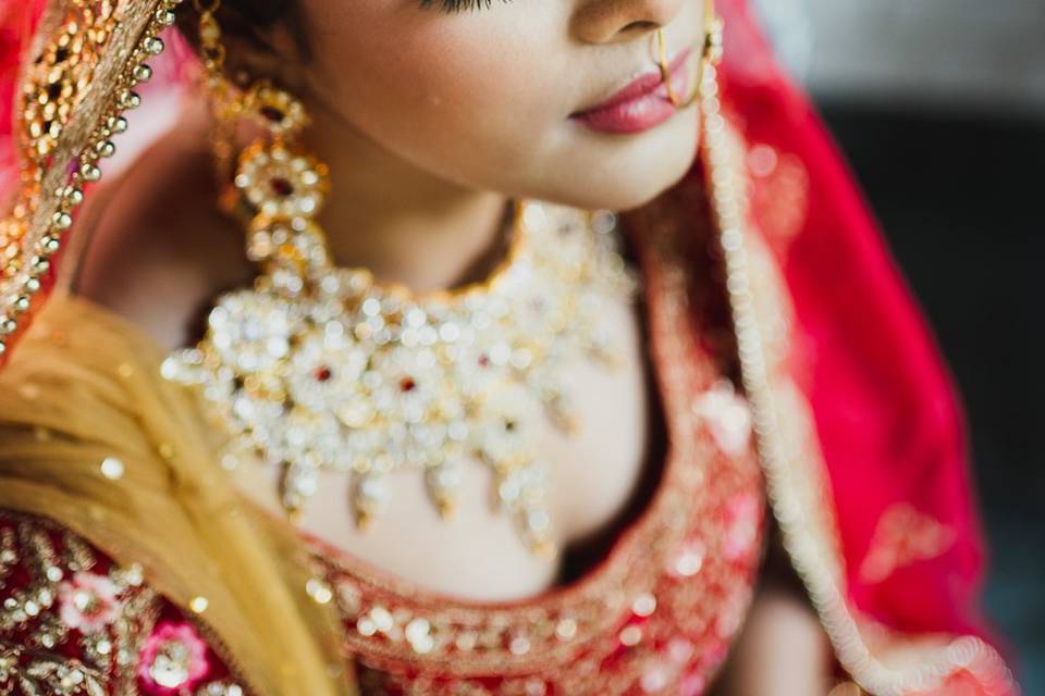 Bridal makeup