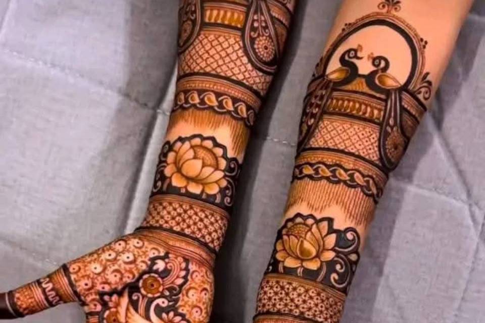 Bridal mehndi