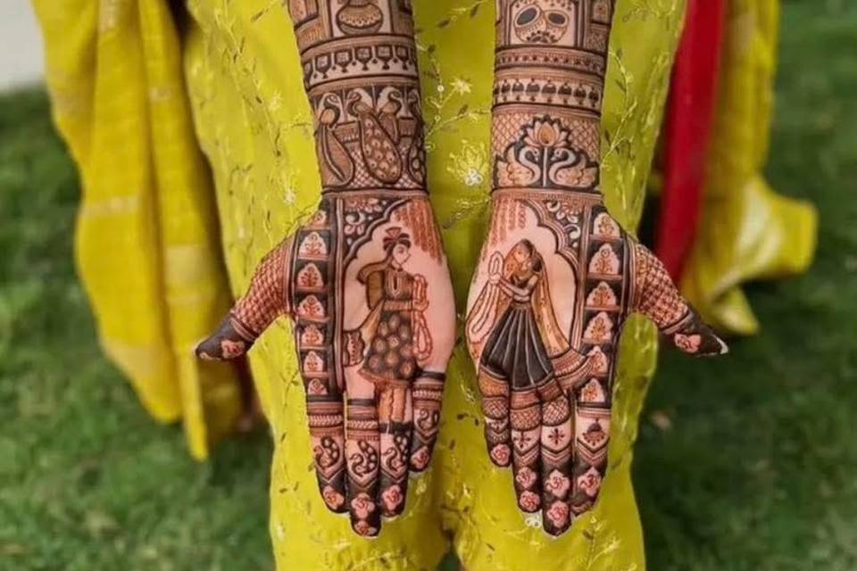 Bridal mehndi designs