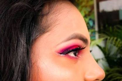 Hi-Fashion makeup