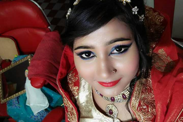 Bridal makeup