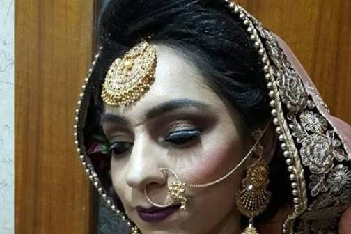 Bridal makeup