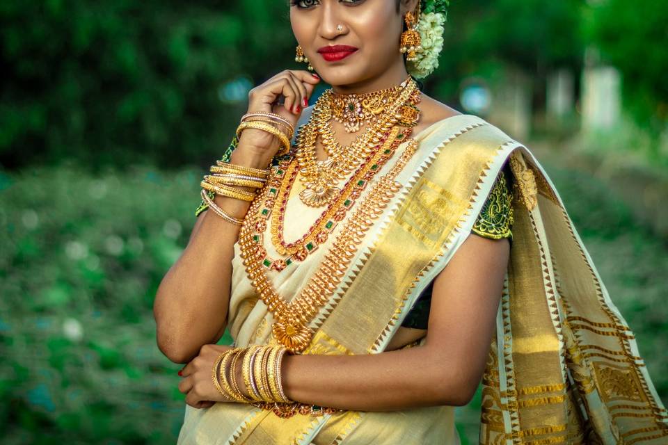 Kerala Bridal Look