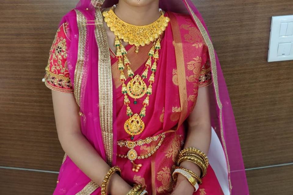 Bengali bridal look