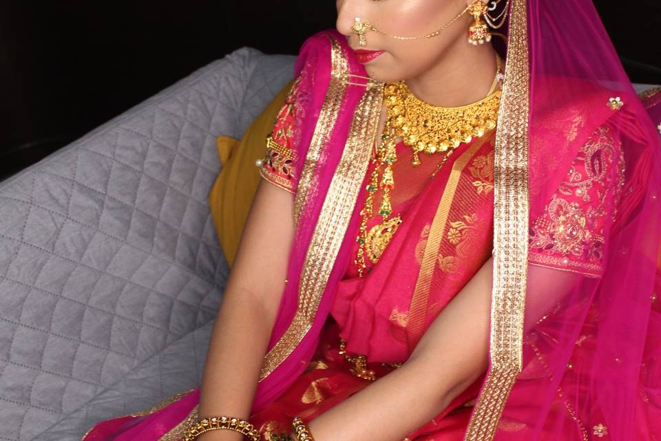 Bengali bridal look