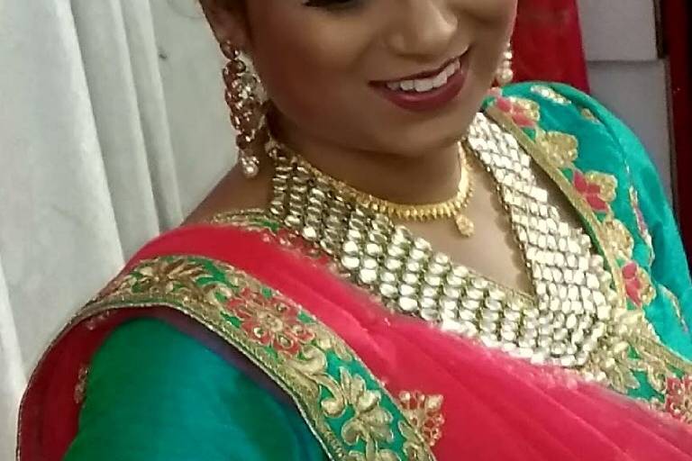 Bridal makeup