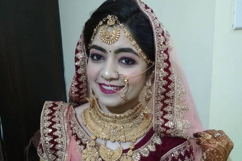 Bridal makeup