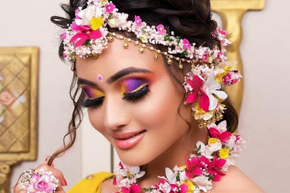 Haldi Makeup