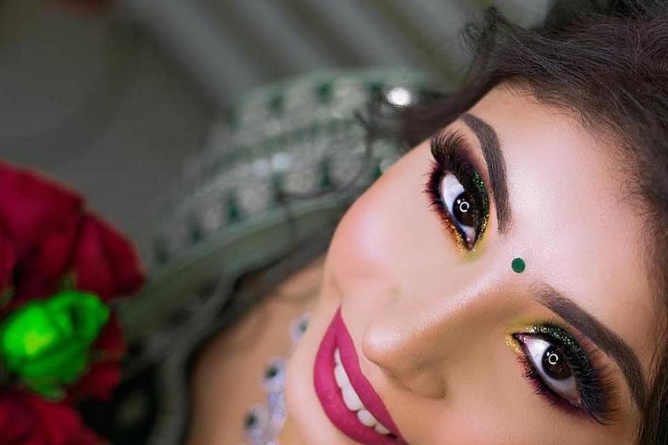 Bridal makeup