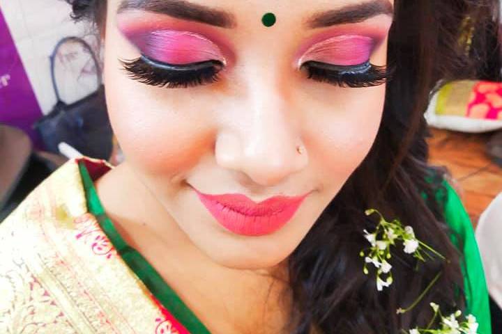 Bridal makeup