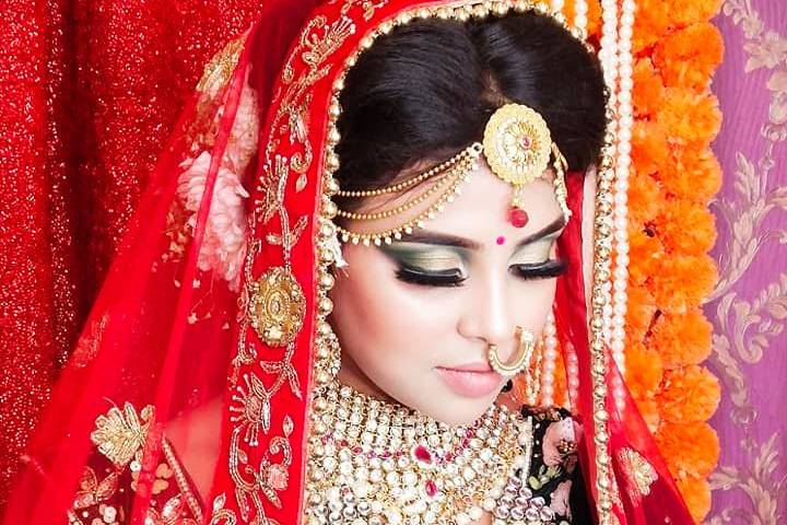 Bridal makeup