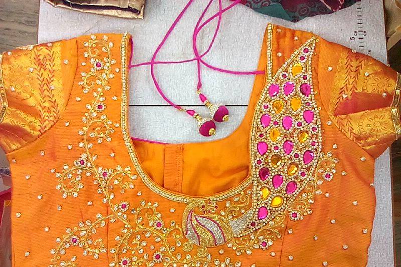 Embroidered blouse