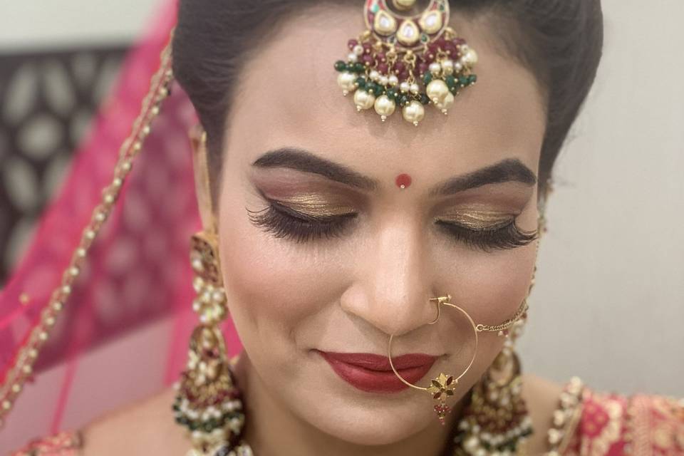 HD Bridal makeup