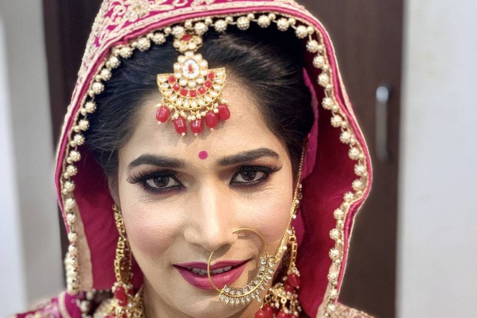 Bridal makeup