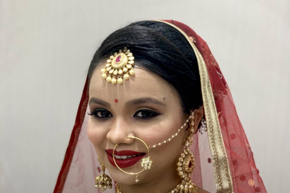 Bridal makeup