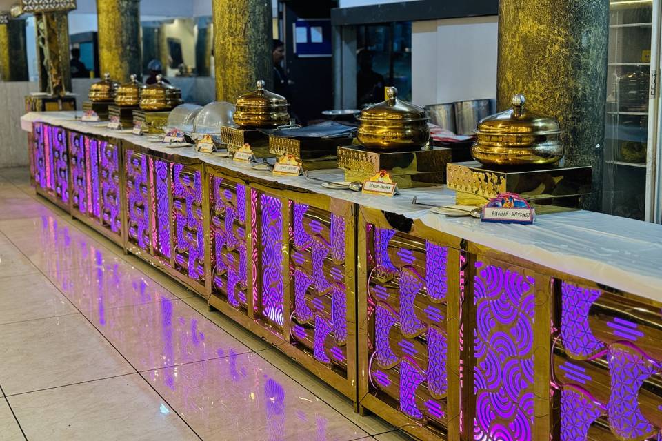 Buffet counter