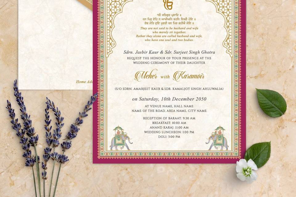 The Wedding Card Co.