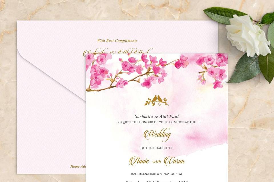Raj Vilas Wedding Card